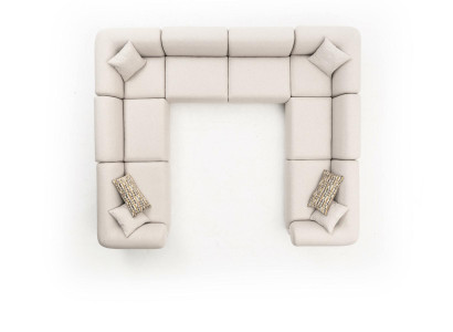 Corner sofa U-shape Living room Luxury Style Modern Design Sofa Couch Living landscape